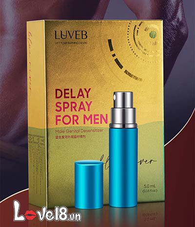 Chai xịt Svakom Luveb Blue River kéo dài quan hệ hiệu quả