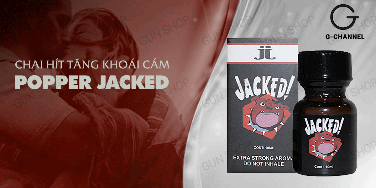 Chai Hít Kích Dục Jacked 10ml Mỹ Chính Hãng Tăng Khoái Cảm
