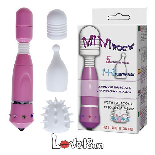 Chày Rung Massage Mini 3 Đầu Bền Đẹp Tiện Lợi Giá Tốt