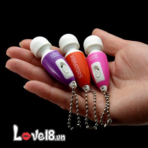 Chày Rung Mini Móc Khóa Siêu Nhỏ Gọn Phong Cách Cá Tính