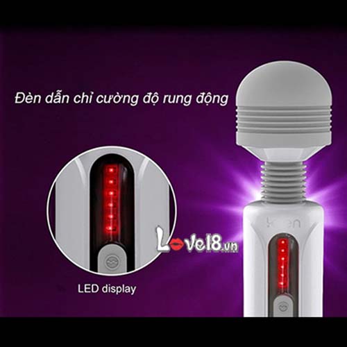Chày Rung Leten Lightning Sạc Pin Siêu Mạnh, Kích Thích Cao Cấp