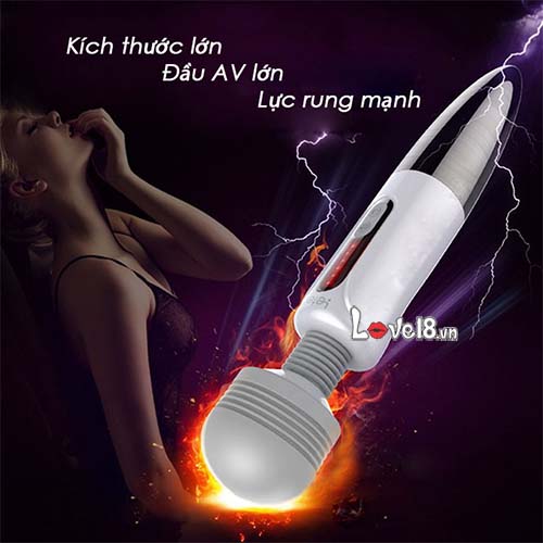Chày Rung Leten Lightning Sạc Pin Siêu Mạnh, Kích Thích Cao Cấp