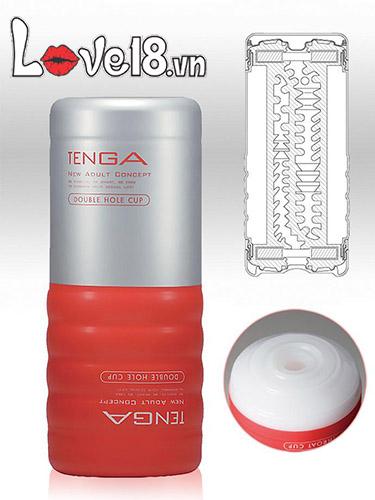 Cốc thủ dâm 2 đầu Tenga Double Hole Nhật Bản cao cấp nhập khẩu