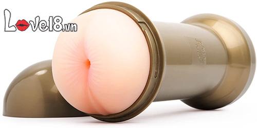 Cốc thủ dâm 2 đầu kim loại Double Pumped Gold cao cấp sang trọng