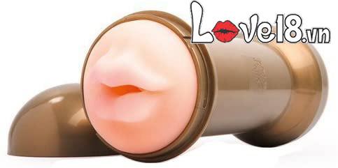 Cốc thủ dâm 2 đầu kim loại Double Pumped Gold cao cấp sang trọng