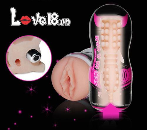 Cốc thủ dâm Lovetoy rung cực mạnh sextoy nam cao cấp an toàn