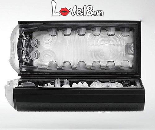 Cốc thủ dâm Tenga Flip 2G Solid Black cao cấp Nhật