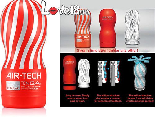 Cốc Thủ Dâm Tenga Air Tech Nhật Cao Cấp Tự Sướng Siêu Phê