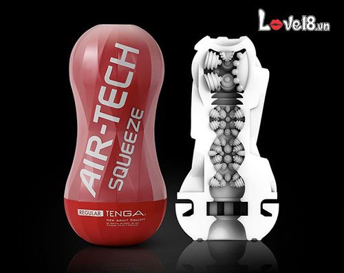 Cốc thủ dâm Tenga Air-Tech Squeeze silicon ABS cho nam