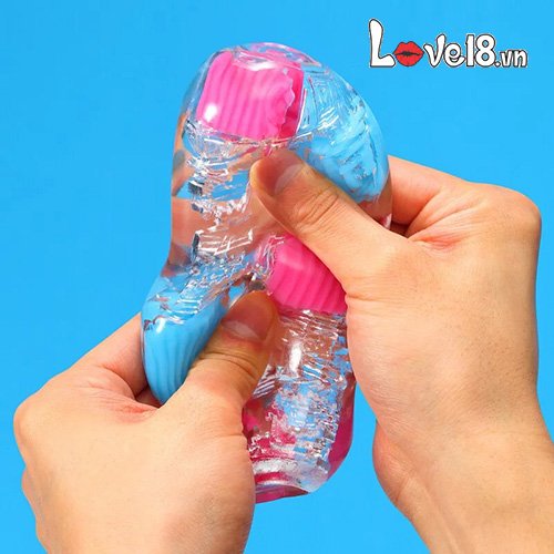 Cốc thủ dâm Tenga Bobble Crazy Cubes cao cấp mềm dẻo tiện lợi