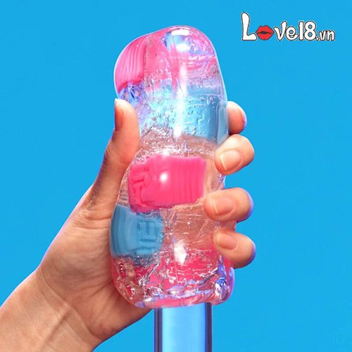 Cốc thủ dâm Tenga Bobble Crazy Cubes cao cấp mềm dẻo tiện lợi
