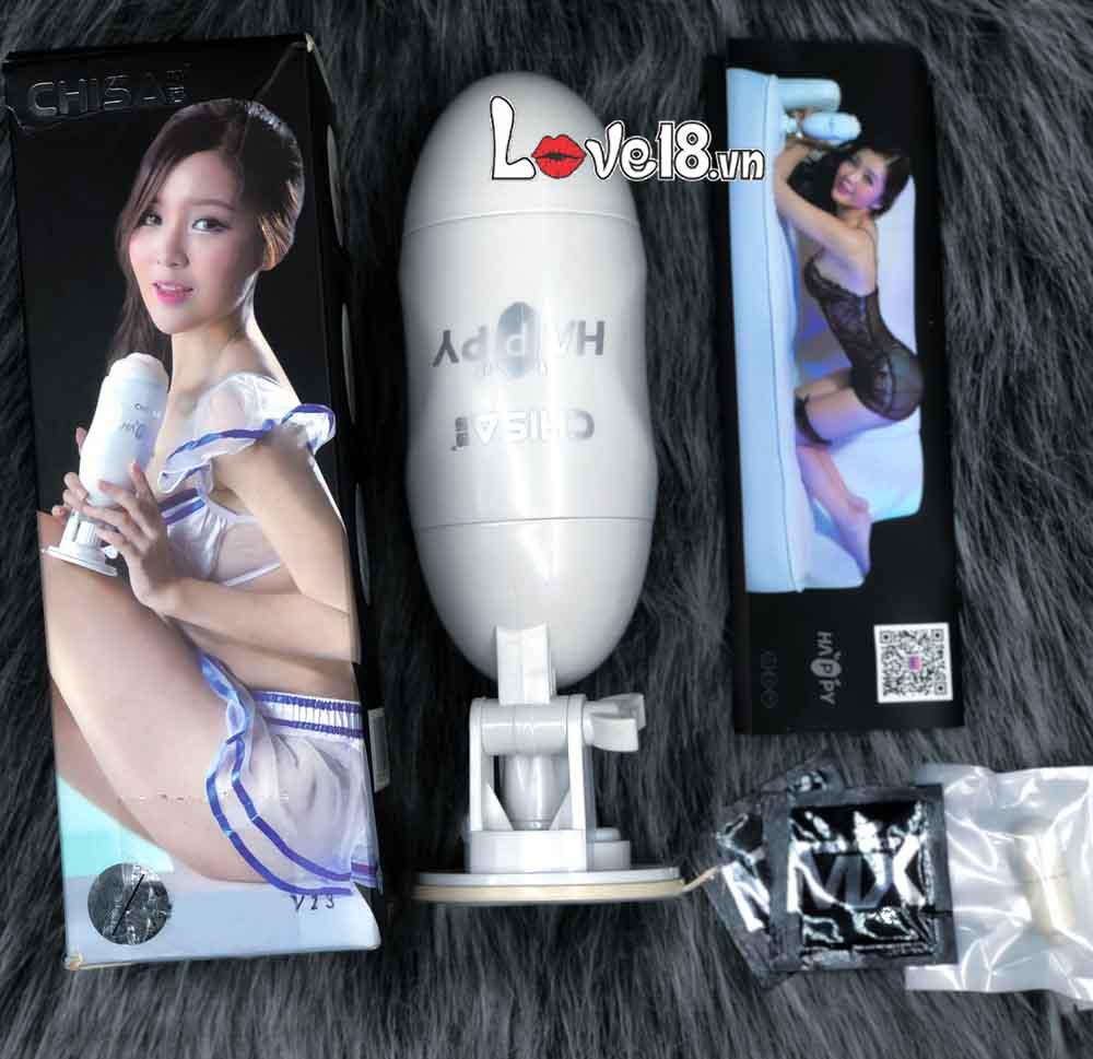 Shop bán Cốc thủ dâm Happy 2 đầu rung gắn tường xoay 180 độ  giá tốt