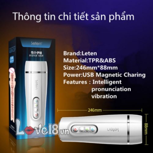 Cốc thủ dâm Leten rung rên như thật kích thích mạnh mẽ