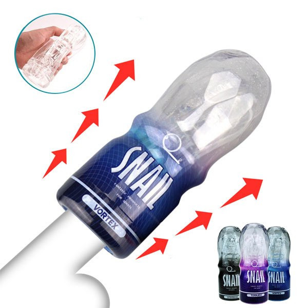 Cốc Thủ Dâm Snail Cup Silicone Trong Suốt Tự Sướng Nam Giới