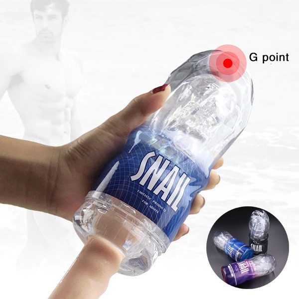 Cốc Thủ Dâm Snail Cup Silicone Trong Suốt Tự Sướng Nam Giới