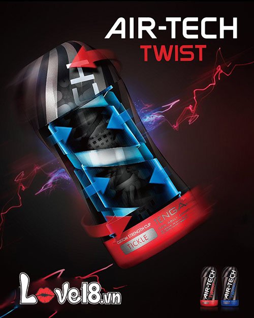 Cốc Tenga Airtech Twist Nhật Bản cao cấp thoải mái dễ dùng