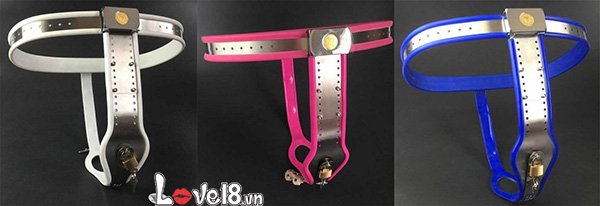 Đai Khóa Trinh Tiết Nữ Chữ T Kim Loại Bền Đẹp BDSM Cao Cấp