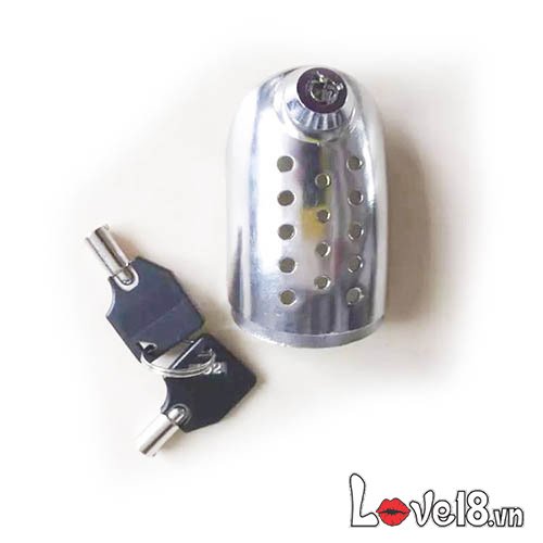 Đai trinh tiết nam thép không gỉ bền đẹp an toàn kích thích