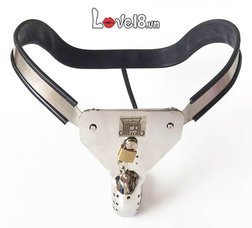 Đai trinh tiết nam thép không gỉ bền đẹp an toàn kích thích