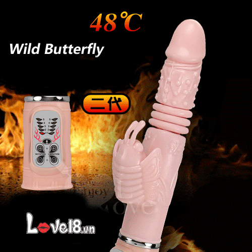 Dương vật giả phát nhiệt rung thụt Baile Hot Bunny giá tốt