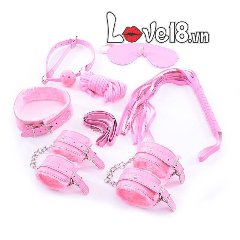 Bộ Đồ Chơi Phòng The 7 Món Hồng Sang Trọng Kích Thích Nhất