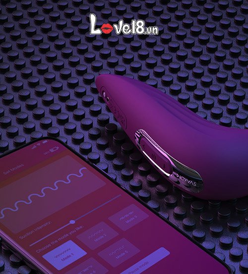 Dụng cụ kích thích âm vật và điểm G Svakom Pulse Union điều khiển từ xa qua app