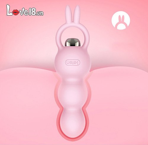 Dụng cụ rung hậu môn Tai Thỏ Leten chất lượng cao kích thích