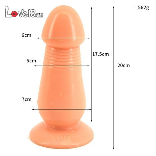 Dụng cụ kích thích hậu môn Faak hình cây nấm siêu khỏe, tiện lợi