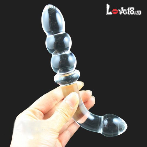 Dụng cụ kích thích hậu môn trong suốt chất lượng cao tiện lợi