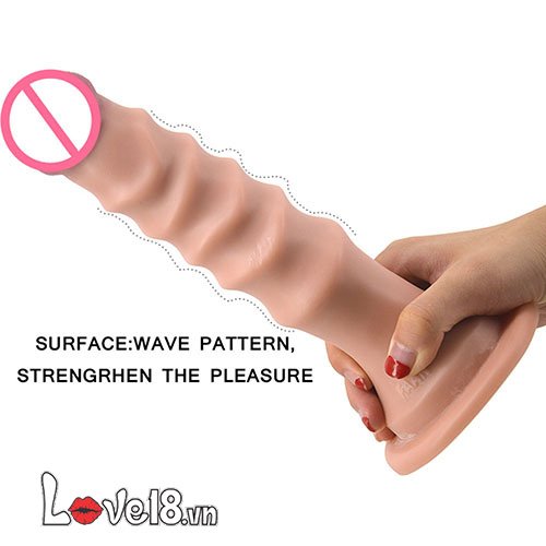 Dụng cụ kích thích hậu môn hình đốt tre an toàn PVC cho Gay