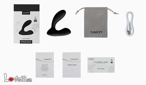 Dụng cụ kích thích hậu môn Svakom Vick Neo cao cấp cho trải nghiệm mới
