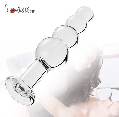 Kích thích hậu môn thủy tinh chuỗi bi to chất lượng giá tốt