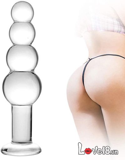 Kích thích hậu môn thủy tinh chuỗi bi to chất lượng giá tốt