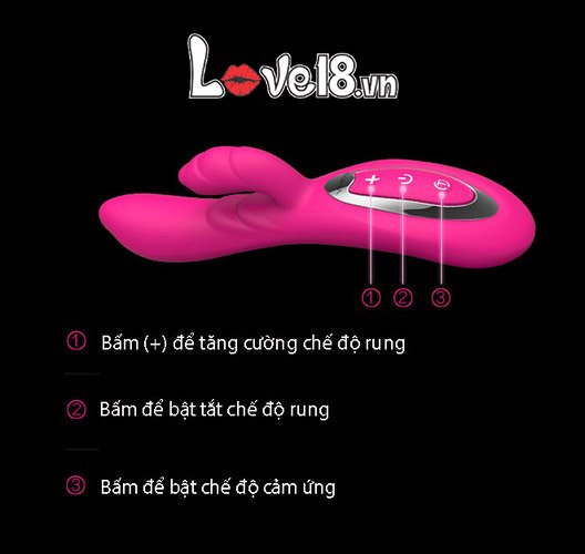 Dụng cụ massage âm đạo cảm ứng Nalone Touch silicon kích thích điểm G