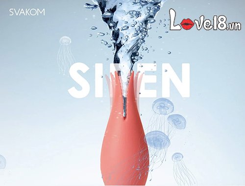 Máy massage đa điểm Svakom Siren 2 đầu tiện lợi thư giãn tối ưu