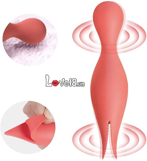 Dụng cụ massage đa điểm 2 đầu Svakom Siren kích thích G cực đỉnh