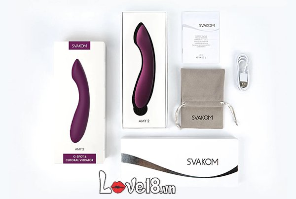Dụng cụ massage điểm G Svakom Amy 2 cao cấp kích thích mua