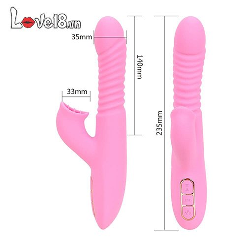 Dụng cụ massage Dibe đa năng rung ngoáy sưởi ấm kích thích điểm G âm vật