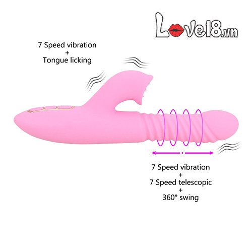 Dụng cụ massage Dibe đa năng rung ngoáy sưởi ấm kích thích điểm G âm vật