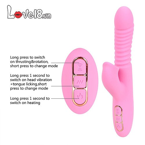 Dụng cụ massage Dibe đa năng rung ngoáy sưởi ấm kích thích điểm G âm vật