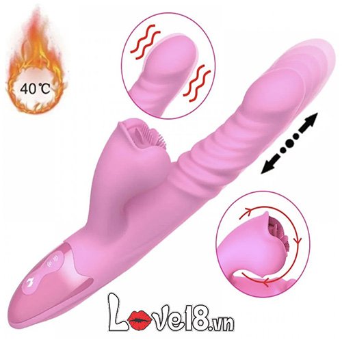 Dụng cụ massage điểm G âm vật Dibe Diana rung thụt sưởi ấm đa năng