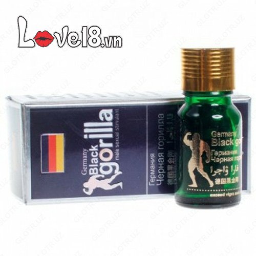 Dược Cương Cứng Black Gorila Hỗ Trợ Xuất Tinh Sớm Tự Nhiên Đức