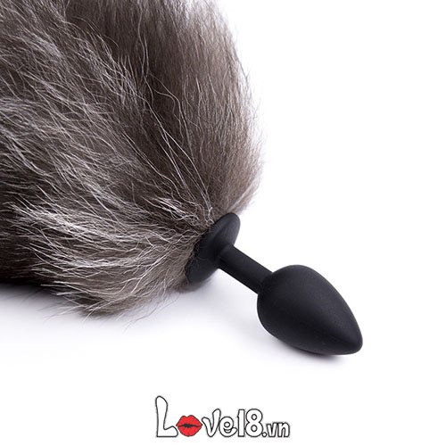 Đuôi chồn silicone gắn hậu môn quyến rũ hấp dẫn mê hoặc