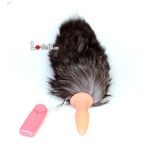 Đuôi Chồn Rung Mềm Mại Kích Thích Hậu Môn Tăng Khoái Cảm