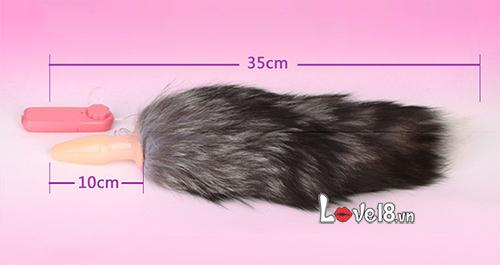 Đuôi Chồn Rung Mềm Mại Kích Thích Hậu Môn Tăng Khoái Cảm