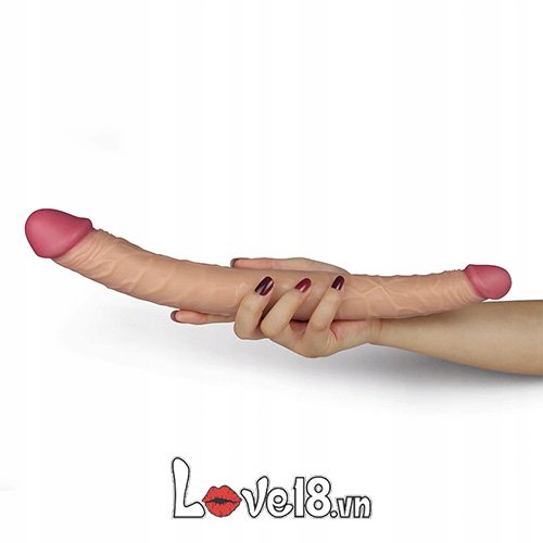 Dương vật giả 2 đầu Lovetoy kích thích nữ đồng tính sóc đỉnh