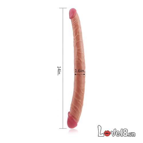 Dương vật giả 2 đầu Lovetoy kích thích nữ đồng tính sóc đỉnh