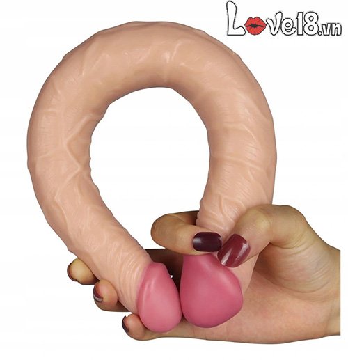 Dương vật giả 2 đầu Lovetoy kích thích nữ đồng tính sóc đỉnh