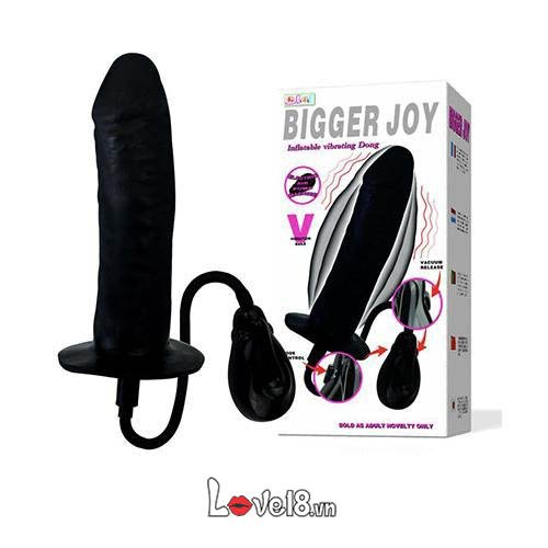Dương Vật Bơm Hơi Bigger Joy Rung 5 Chế Độ Silicon Co Dãn Dương Vật Bơm Hơi Bigger Joy Rung 5 Chế Độ Silicon Co Dãn