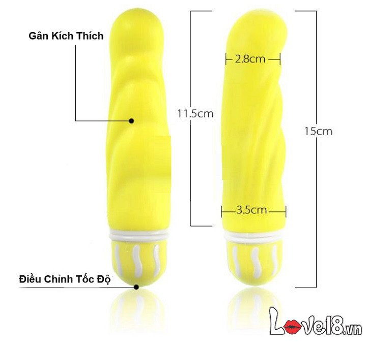 Dương vật giả Cupid cầm tay rung đa chế độ đồ chơi nữ